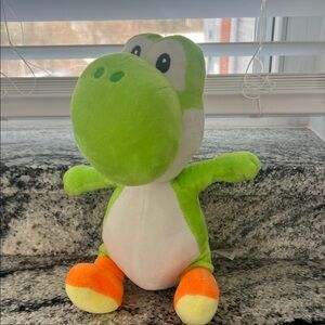Green and Orange Yoshi Plush Toy